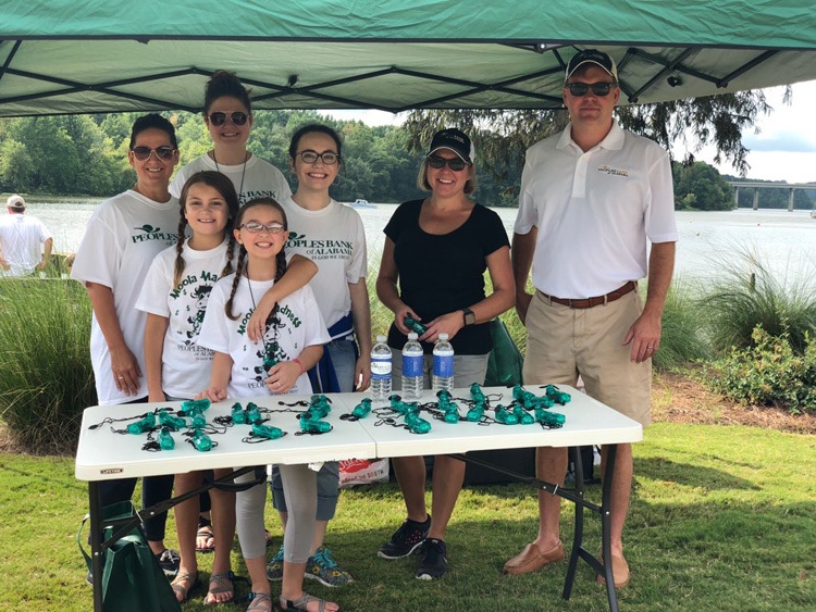 Banking team at dragon boat races