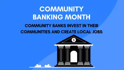 Community Banking Month Twitter Post